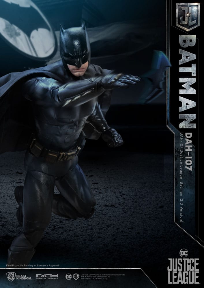 BATMAN – JUSTICE LEAGUE FIGURA 20 CM – BEAST KINGDOM – ESCALA 1/9
