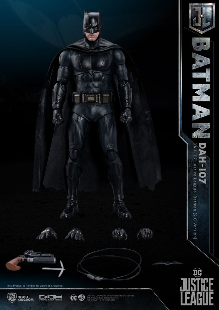 BATMAN – JUSTICE LEAGUE FIGURA 20 CM – BEAST KINGDOM – ESCALA 1/9