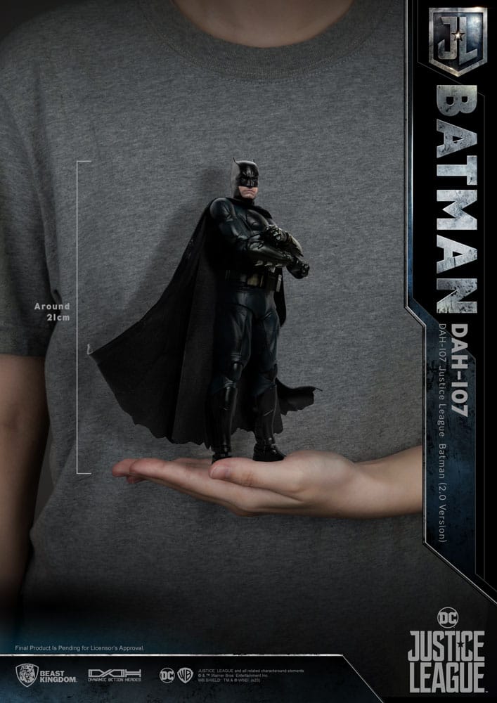 BATMAN – JUSTICE LEAGUE FIGURA 20 CM – BEAST KINGDOM – ESCALA 1/9