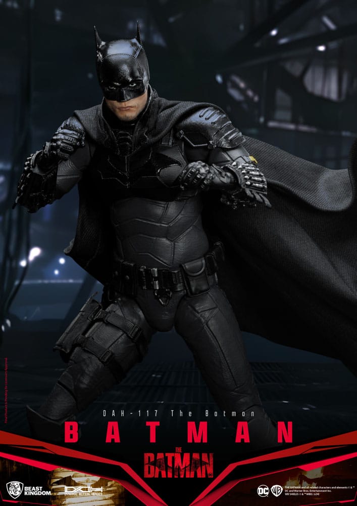 BATMAN – THE BATMAN FIGURA 21 CM – BEAST KINGDOM – ESCALA 1/9