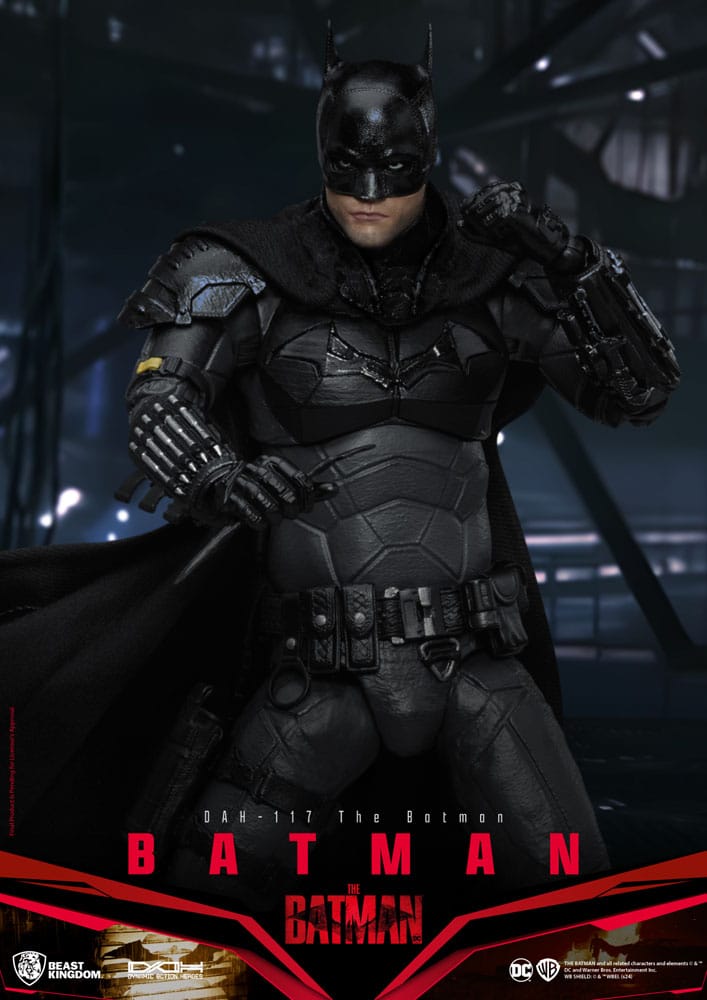 BATMAN – THE BATMAN FIGURA 21 CM – BEAST KINGDOM – ESCALA 1/9