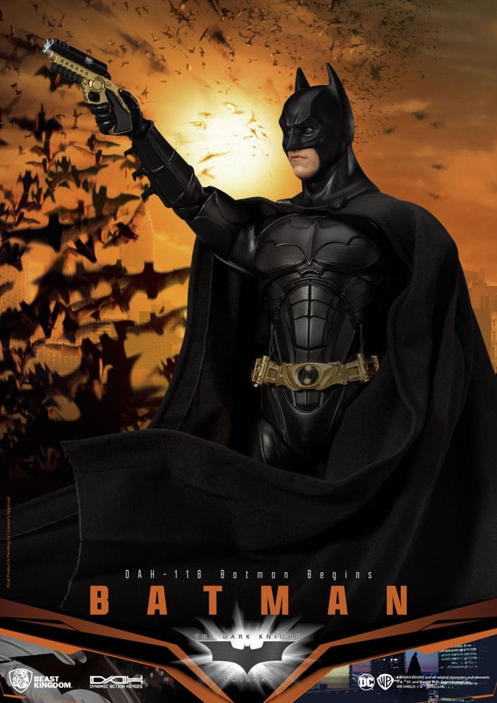 BATMAN – BATMAN BEGINS FIGURA 21 CM – BEAST KINGDOM – ESCALA 1/9