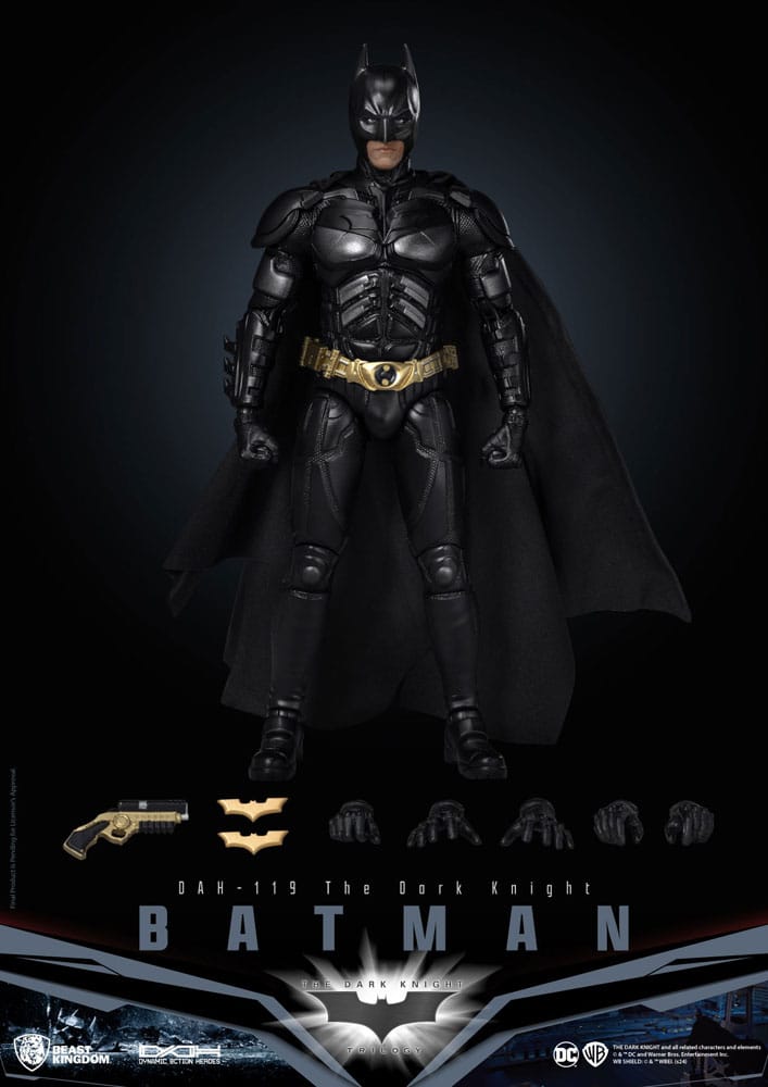 BATMAN – THE DARK KNIGHT FIGURA 21 CM – BEAST KINGDOM – ESCALA 1/9