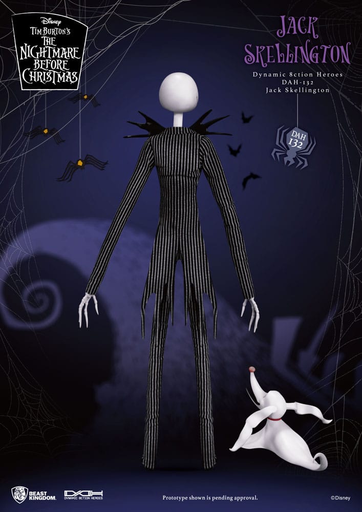 JACK SKELLINGTON – FIGURA 21 CM – THE NIGHTMARE BEFORE CHRISTMAS – BEAST KINGDOM ESCALA 1/9