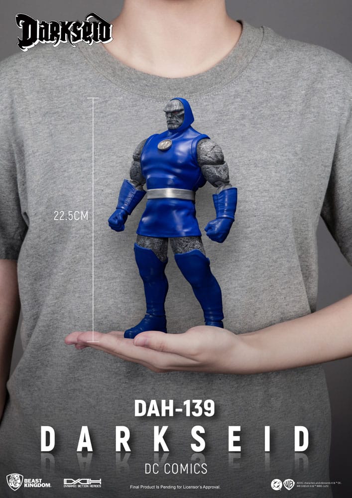 DARKSEID DC COMICS – FIGURA 22 CM – BEAST KINGDOM – ESCALA 1/9 – DC COMICS