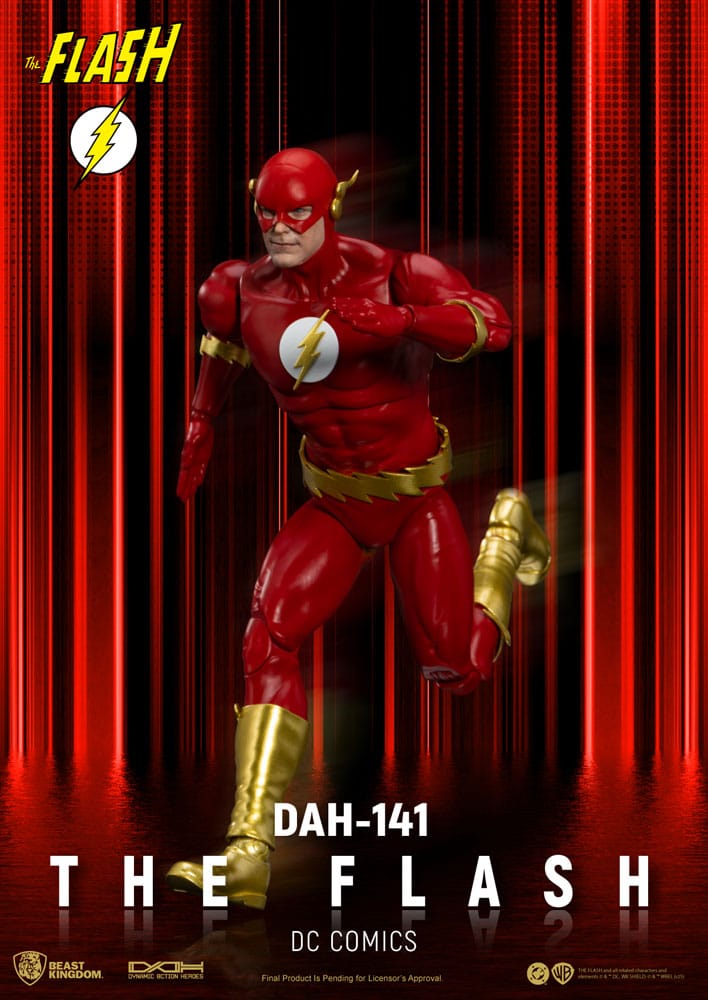 THE FLASH DC COMICS – FIGURA 20 CM – BEAST KINGDOM – ESCALA 1/9 – DC COMICS