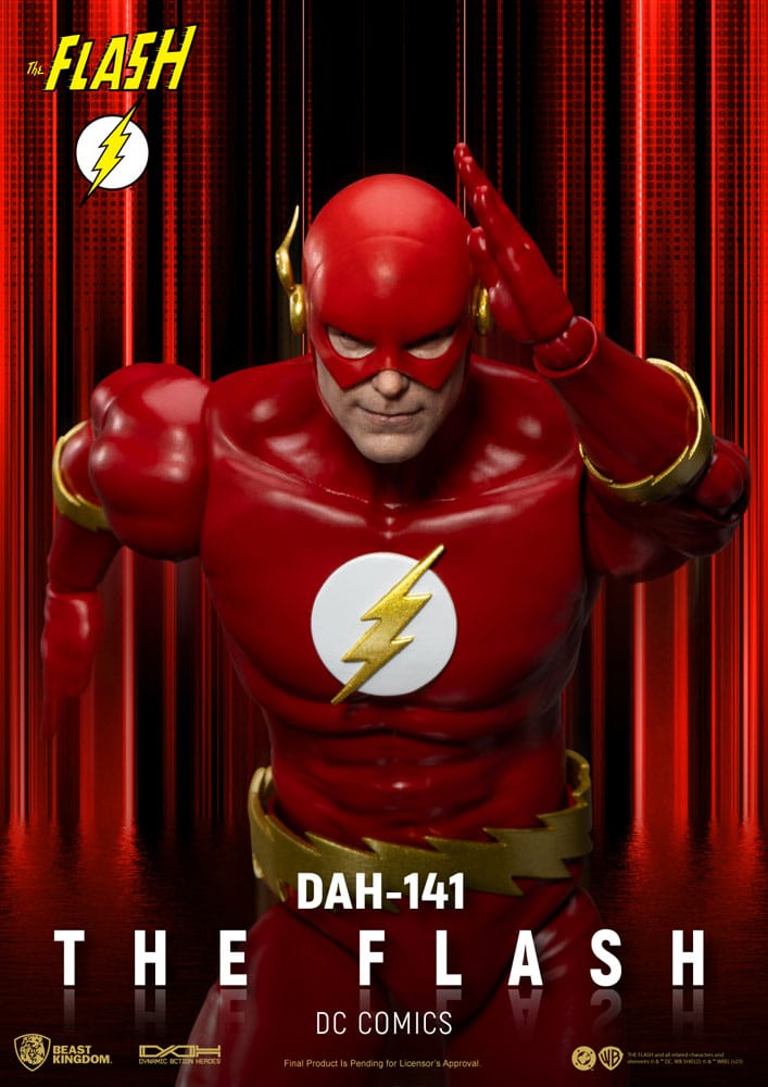 THE FLASH DC COMICS – FIGURA 20 CM – BEAST KINGDOM – ESCALA 1/9 – DC COMICS