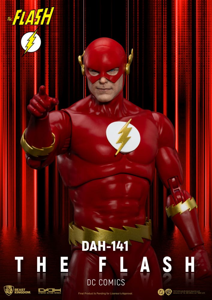 THE FLASH DC COMICS – FIGURA 20 CM – BEAST KINGDOM – ESCALA 1/9 – DC COMICS