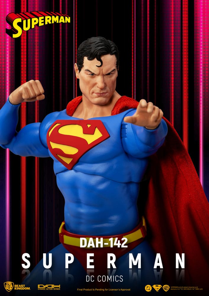 SUPERMAN DC COMICS – FIGURA 20 CM – BEAST KINGDOM – ESCALA 1/9 – DC COMICS