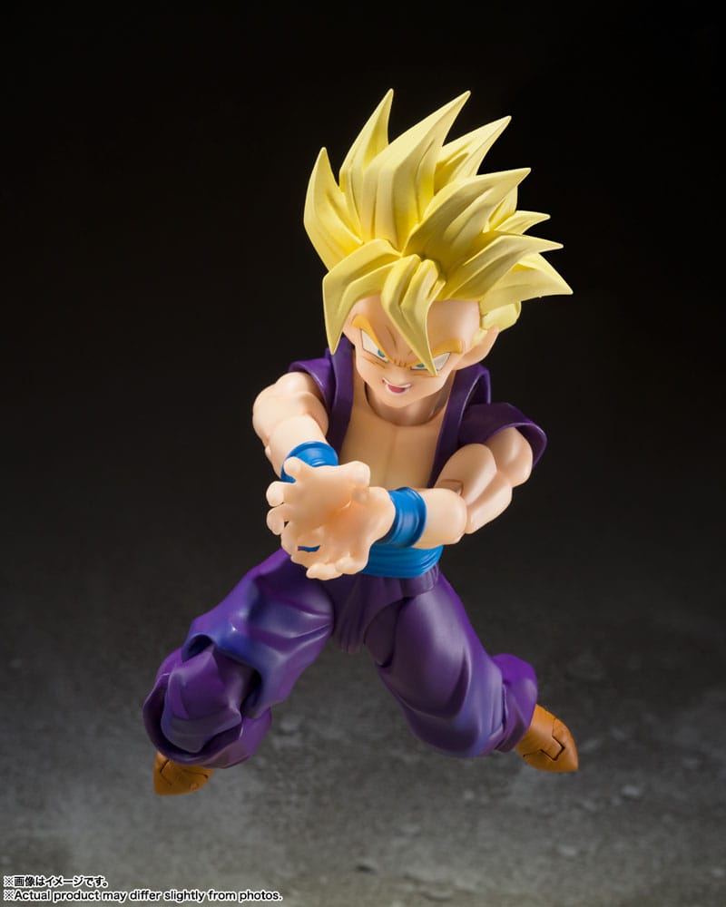 SON GOHAN SUPER SAIYAN – FIGURA 11 CM (S.H.FIGUARTS – DRAGON BALL Z: THE WARRIOR WHO SURPASSED GOKU)