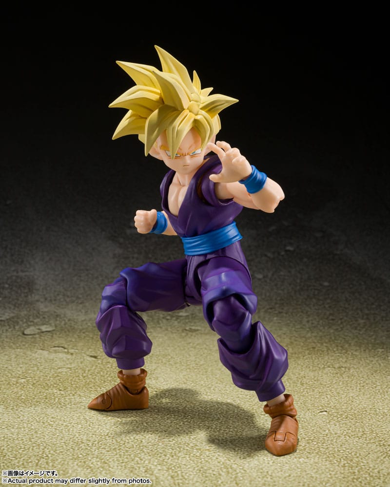 SON GOHAN SUPER SAIYAN – FIGURA 11 CM (S.H.FIGUARTS – DRAGON BALL Z: THE WARRIOR WHO SURPASSED GOKU)
