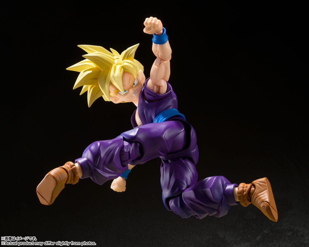 SON GOHAN SUPER SAIYAN – FIGURA 11 CM (S.H.FIGUARTS – DRAGON BALL Z: THE WARRIOR WHO SURPASSED GOKU)