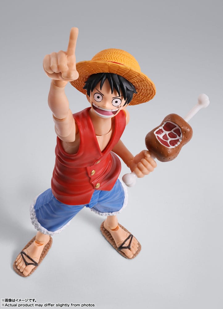 MONKEY D. LUFFY – FIGURA 15 CM (S.H. FIGUARTS – ONE PIECE ROMANCE DAWN)