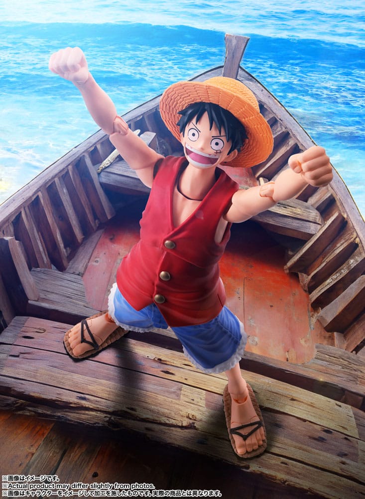 MONKEY D. LUFFY – FIGURA 15 CM (S.H. FIGUARTS – ONE PIECE ROMANCE DAWN)