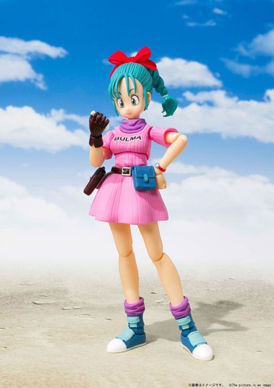BULMA – FIGURA 16 CM (S.H. FIGUARTS – DRAGON BALL: ADVENTURE BEGINS)