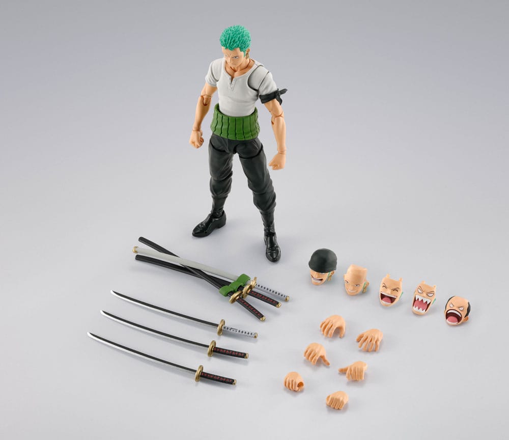 RORONOA ZORO ROMANCE DAWN – FIGURA 15 CM (S.H.FIGUARTS – ONE PIECE)