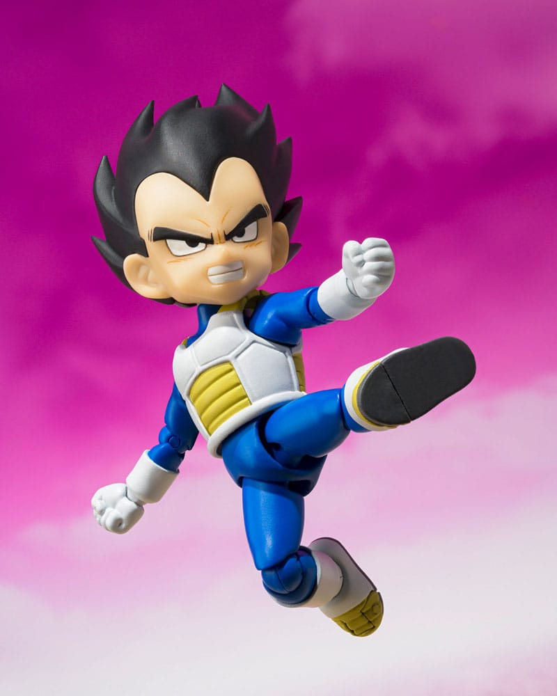 VEGETA MINI – FIGURA S.H. FIGUARTS 7 CM (TAMASHII NATIONS – DRAGON BALL DAIMA)