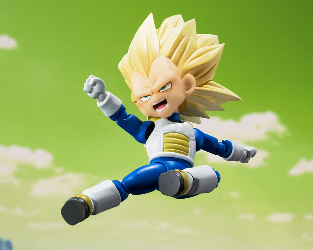 VEGETA SUPER SAIYAN 3 – FIGURA MINI 8 CM (S.H. FIGUARTS – DRAGON BALL DAIMA)