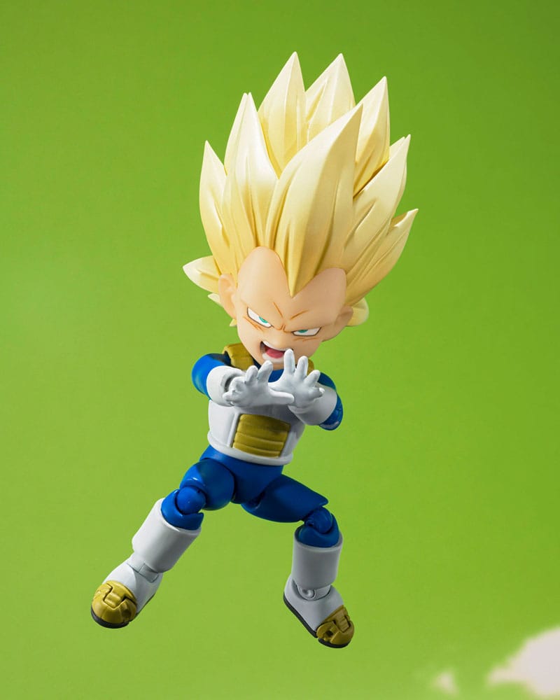 VEGETA SUPER SAIYAN 3 – FIGURA MINI 8 CM (S.H. FIGUARTS – DRAGON BALL DAIMA)