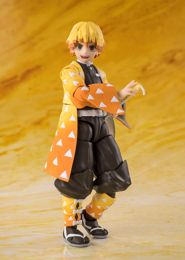 ZENITSU AGATSUMA – FIGURA 14 CM (S.H. FIGUARTS – DEMON SLAYER: KIMETSU NO YAIBA)