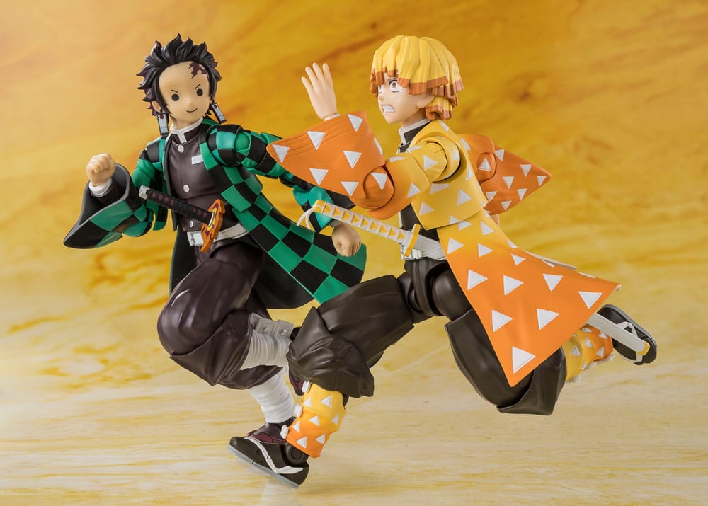 ZENITSU AGATSUMA – FIGURA 14 CM (S.H. FIGUARTS – DEMON SLAYER: KIMETSU NO YAIBA)