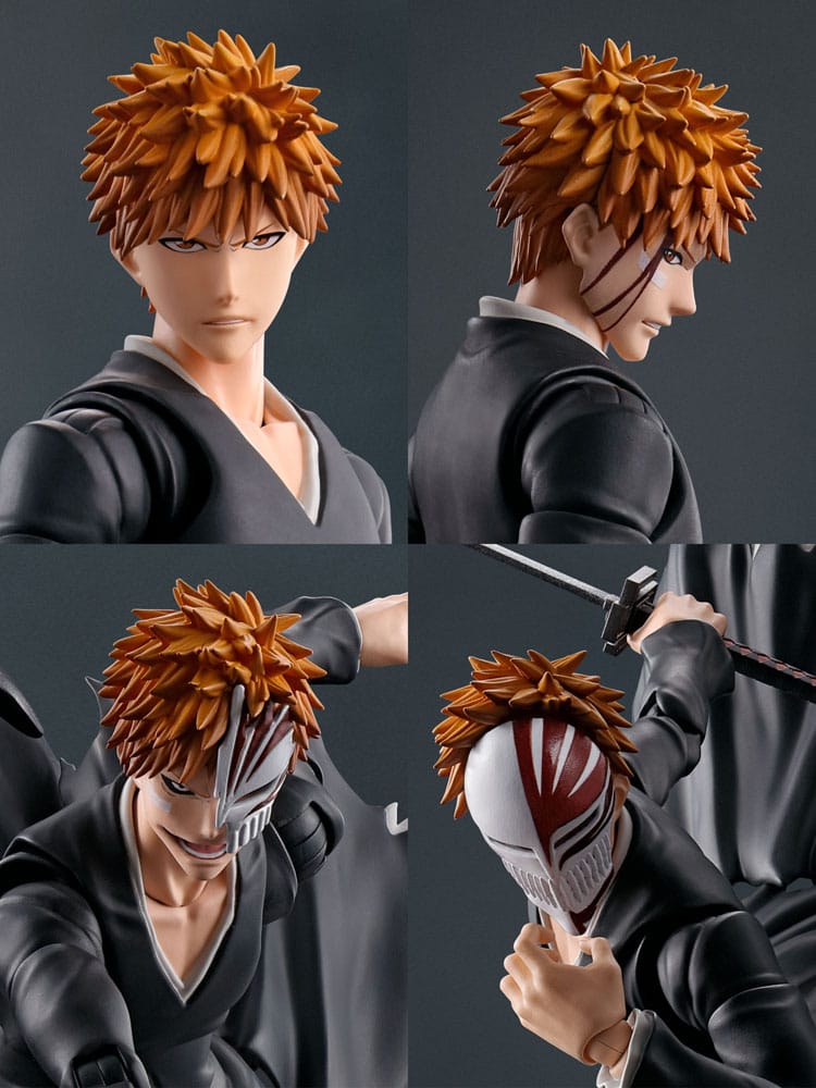 ICHIGO KUROSAKI GETSUGATENSHO – FIGURA S.H. FIGUARTS 16 CM (TAMASHII NATIONS – BLEACH)