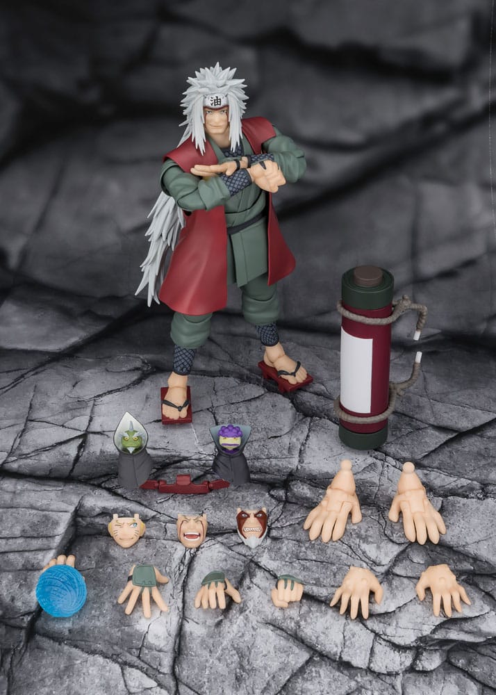 JIRAIYA – FIGURA 17 CM (S.H.FIGUARTS – NARUTO SHIPPUDEN)