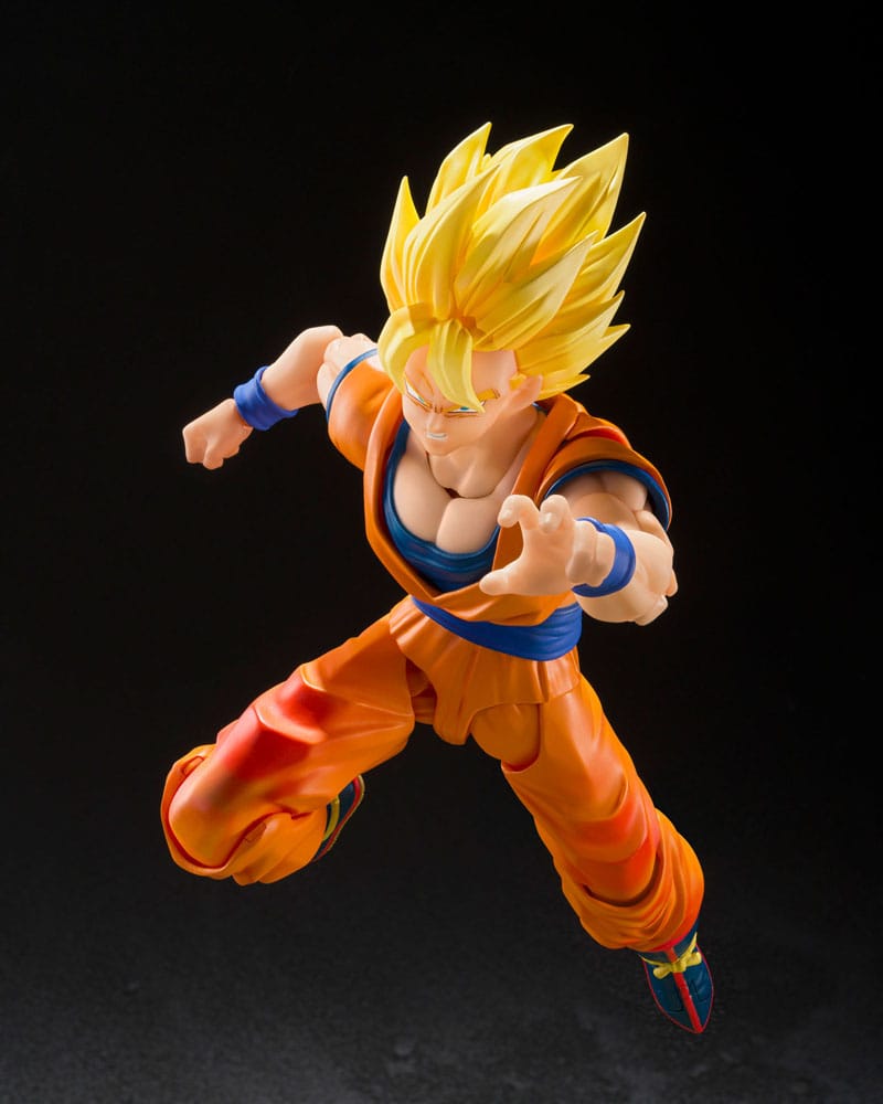 GOKU SUPER SAIYAN – FIGURA 15 CM (S.H. FIGUARTS – THE GAMES BEGIN VER. / DRAGON BALL Z)