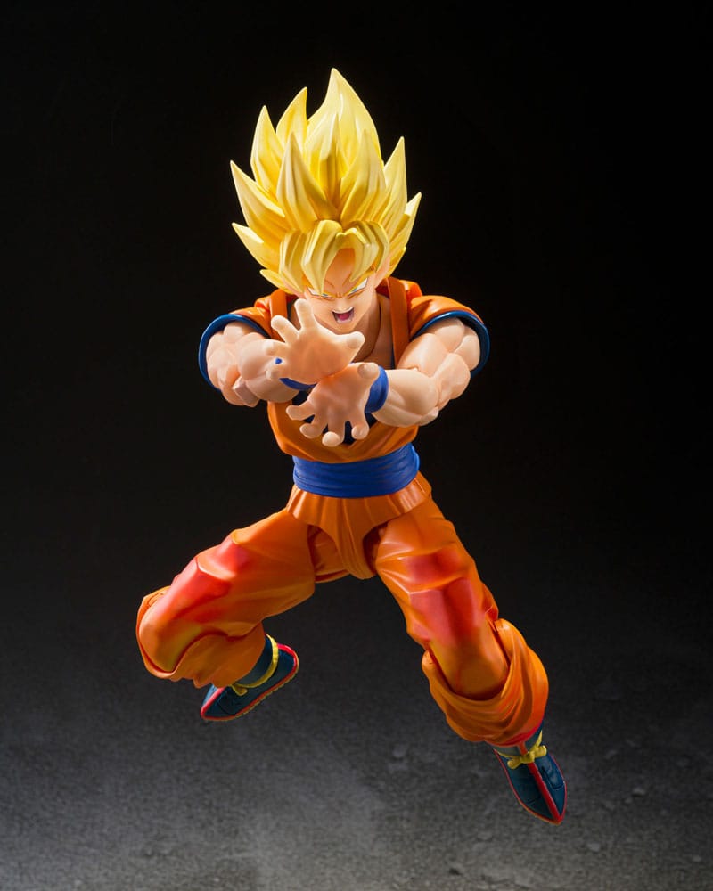 GOKU SUPER SAIYAN – FIGURA 15 CM (S.H. FIGUARTS – THE GAMES BEGIN VER. / DRAGON BALL Z)