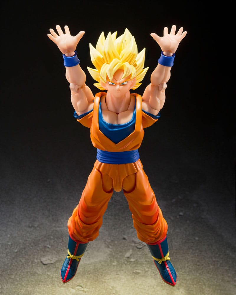 GOKU SUPER SAIYAN – FIGURA 15 CM (S.H. FIGUARTS – THE GAMES BEGIN VER. / DRAGON BALL Z)
