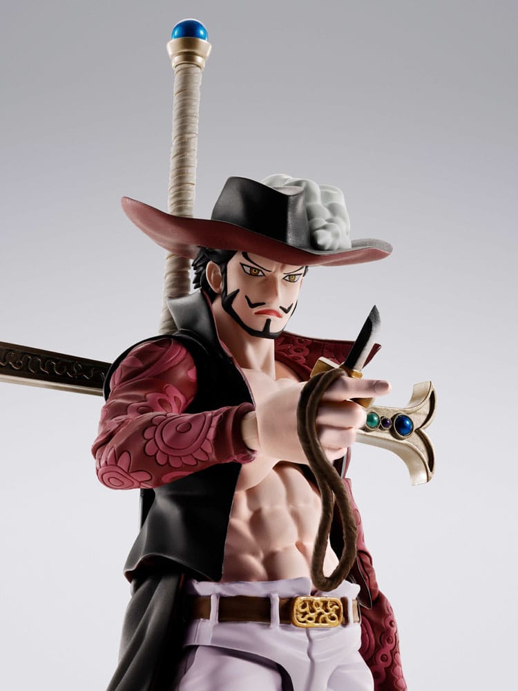 DRACULE MIHAWK HAWKEYE – FIGURA S.H.FIGUARTS ONE PIECE 17 CM (BANDAI – TAMASHII NATIONS)