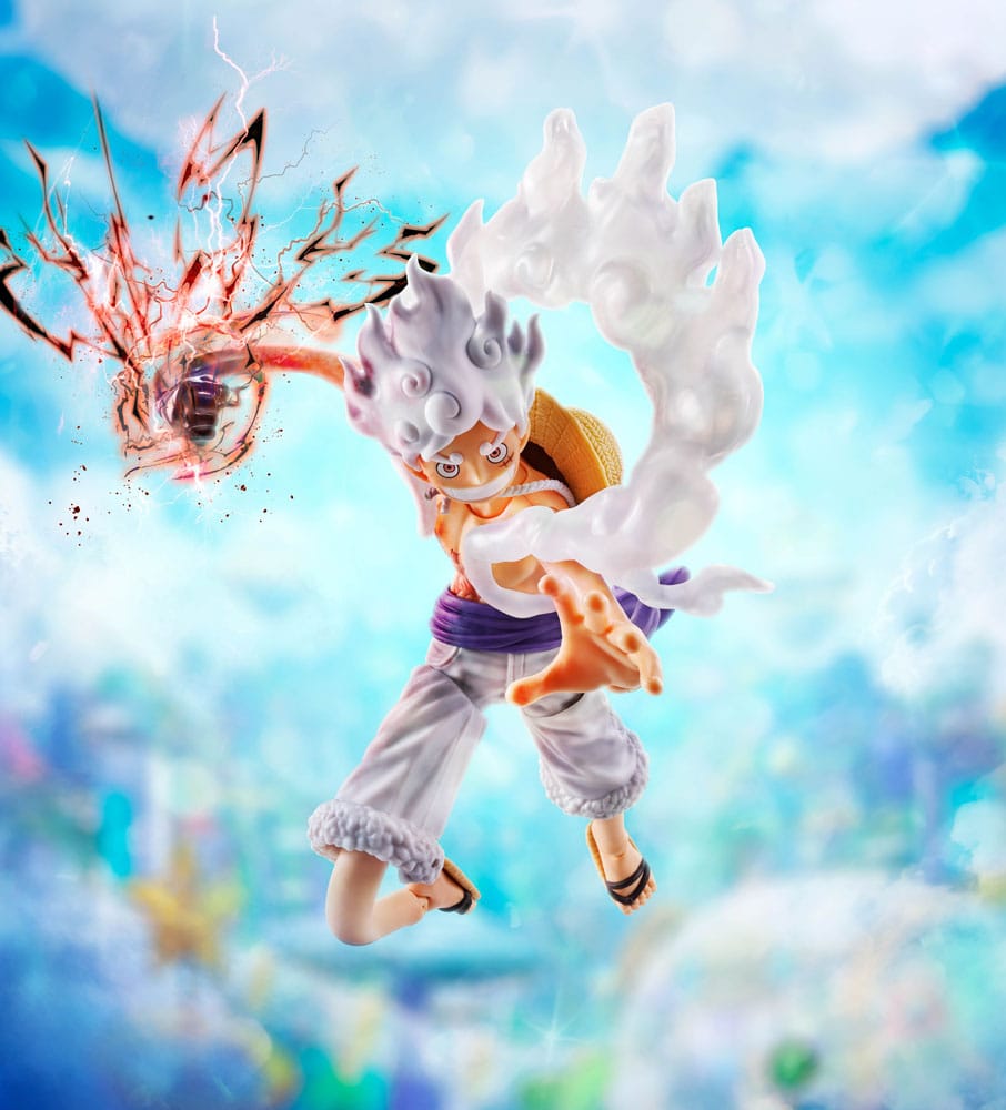 MONKEY D. LUFFY GEAR 5 – FIGURA 15 CM (S.H.FIGUARTS – ONE PIECE)