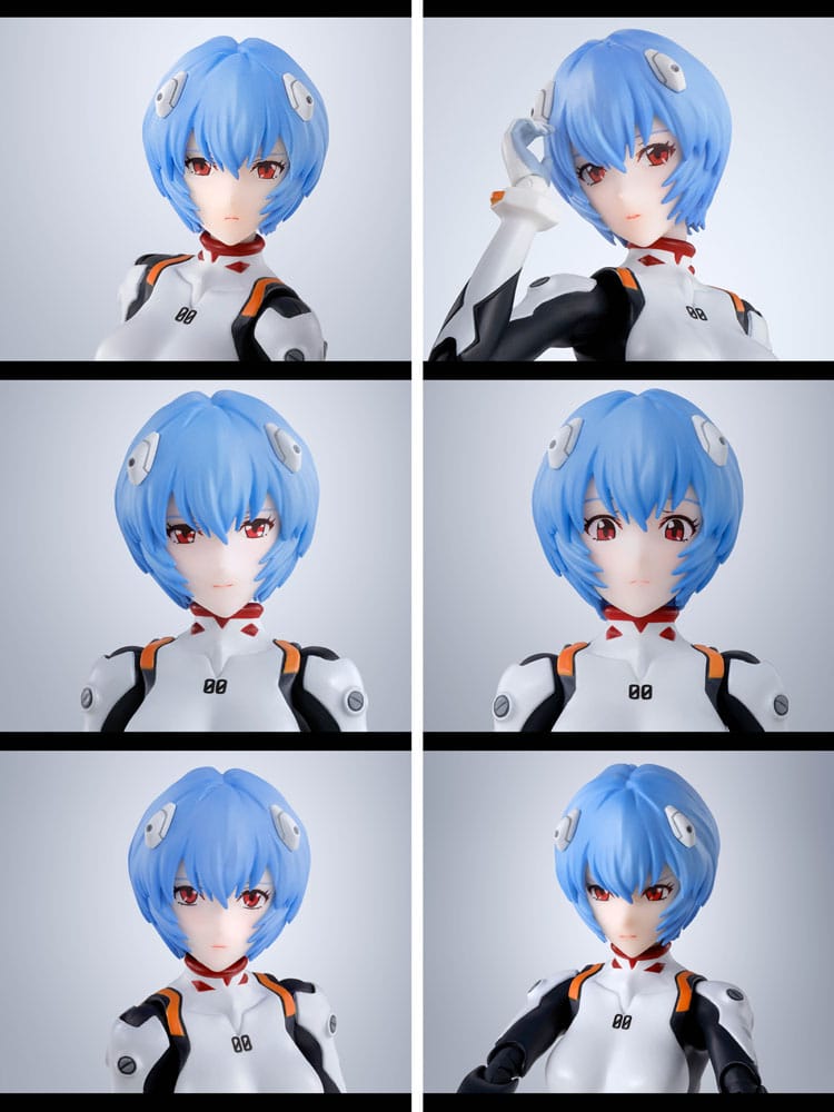 REI AYANAMI – FIGURA S.H.FIGUARTS 14 CM (NEON GENESIS EVANGELION – TAMASHII NATIONS)
