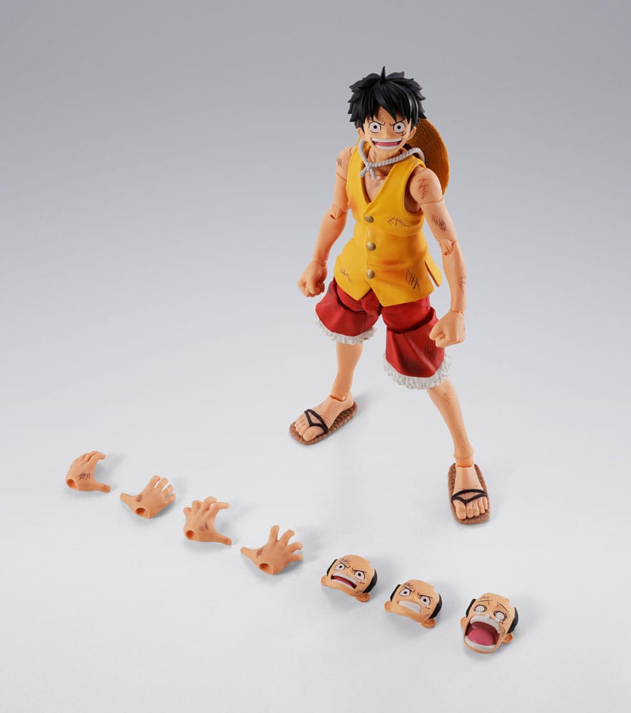 MONKEY D. LUFFY MARINEFORD – S.H.FIGUARTS FIGURE 15 CM (ONE PIECE – BANDAI TAMASHII NATIONS)
