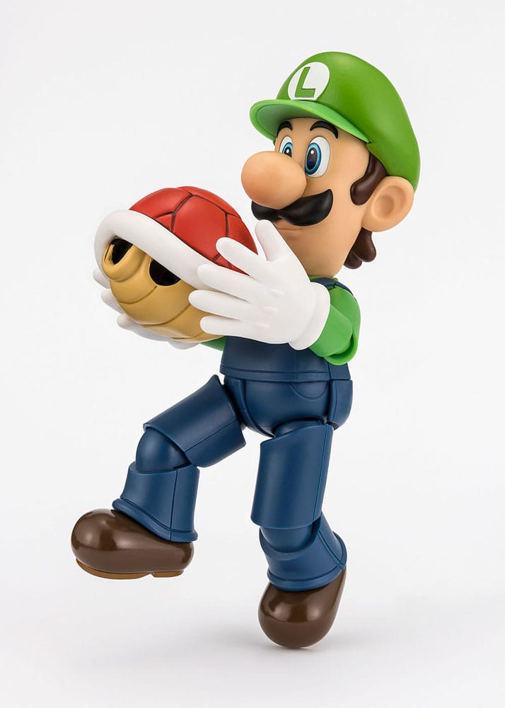 LUIGI – FIGURA S.H. FIGUARTS 11 CM CON ACCESORIOS (TAMASHII NATIONS)