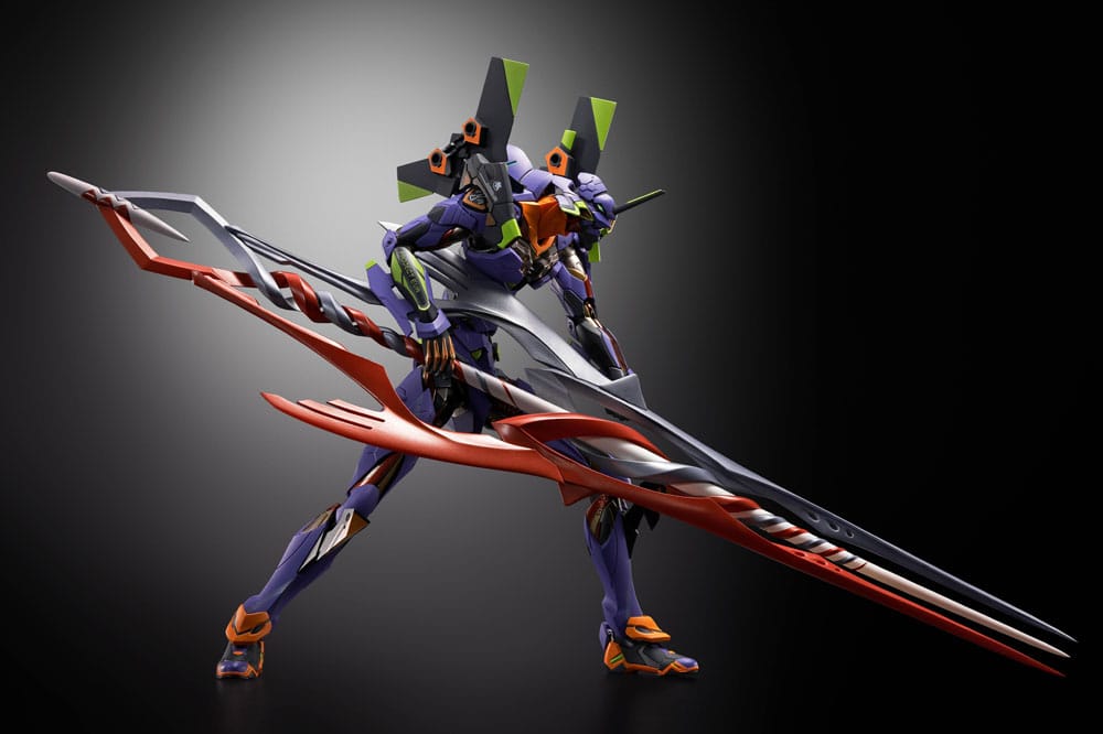 3 SPEARS SET FOR EVA 30TH WITH THE SPEAR ANOTHER COLOR ACCESORIOS METAL BUILD EVANGELION