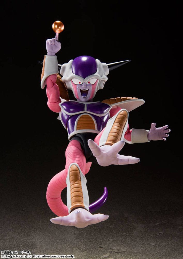 FRIEZA (FIRST FORM) & FRIEZA POD REISSUE FIGURA S.H.FIGUARTS DRAGON BALL Z 11 CM