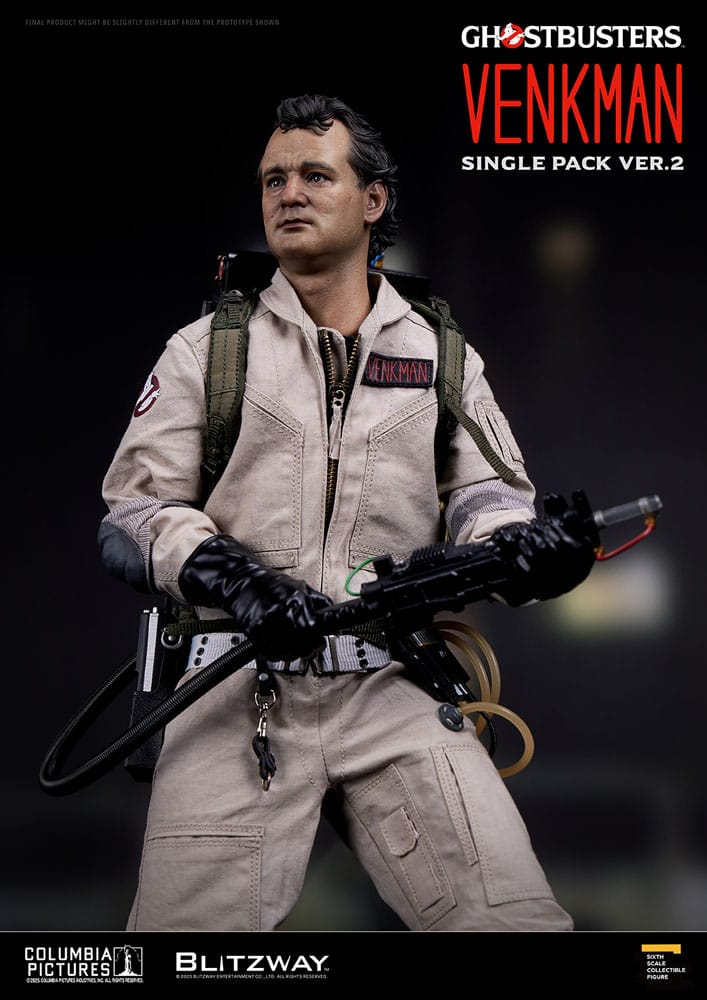 PETER VENKMAN VER. 2 – FIGURA 1/6 (BLITZWAY – LOS CAZAFANTASMAS)