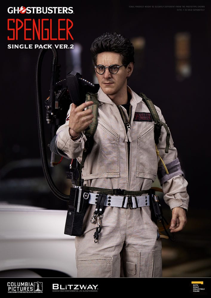 EGON SPENGLER VER. 2 – FIGURA 1/6 (BLITZWAY – LOS CAZAFANTASMAS)