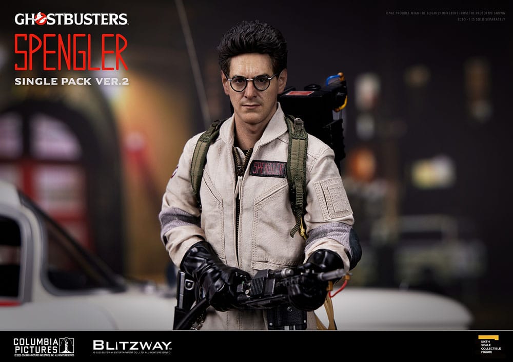 EGON SPENGLER VER. 2 – FIGURA 1/6 (BLITZWAY – LOS CAZAFANTASMAS)
