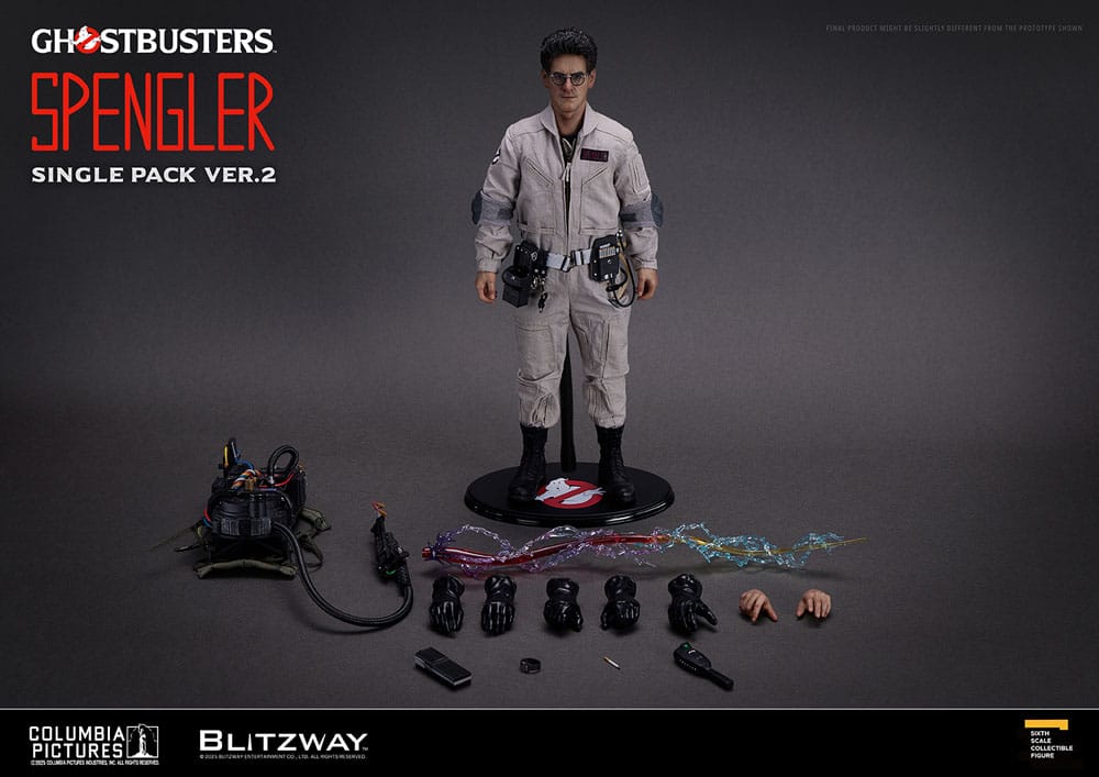 EGON SPENGLER VER. 2 – FIGURA 1/6 (BLITZWAY – LOS CAZAFANTASMAS)