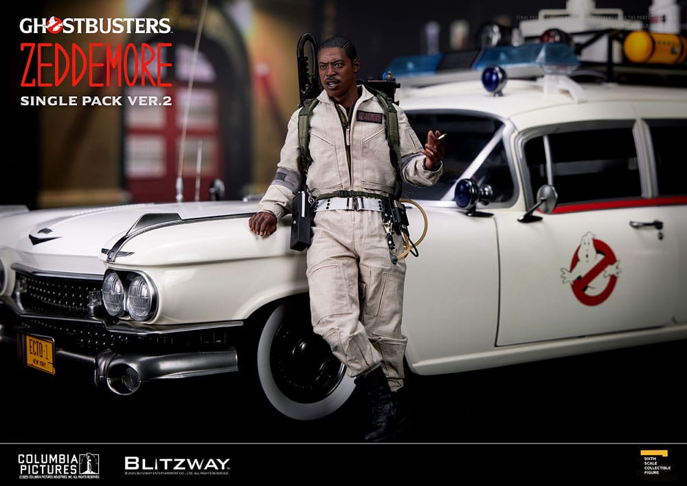 WINSTON ZEDDEMORE VER. 2 – FIGURA 1/6 (BLITZWAY – LOS CAZAFANTASMAS)