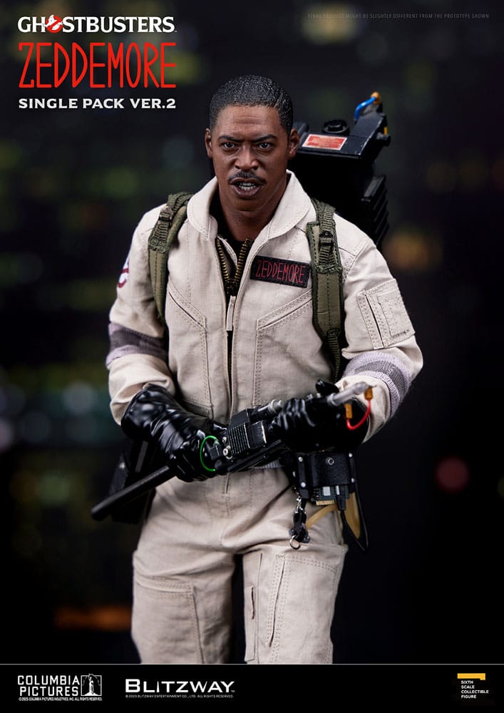 WINSTON ZEDDEMORE VER. 2 – FIGURA 1/6 (BLITZWAY – LOS CAZAFANTASMAS)