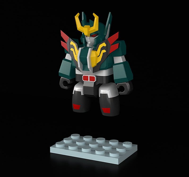 SEVEN CHANGER THE BRAVE FIGHTER OF LEGEND DA-GARN BRICKROID FIGURA 5 CM GOOD SMILE COMPANY