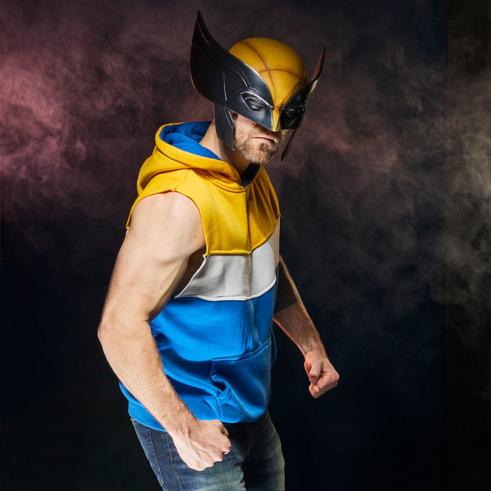 MÁSCARA ROLEPLAY PREMIUM WOLVERINE – DEADPOOL & WOLVERINE (HASBRO MARVEL LEGENDS)