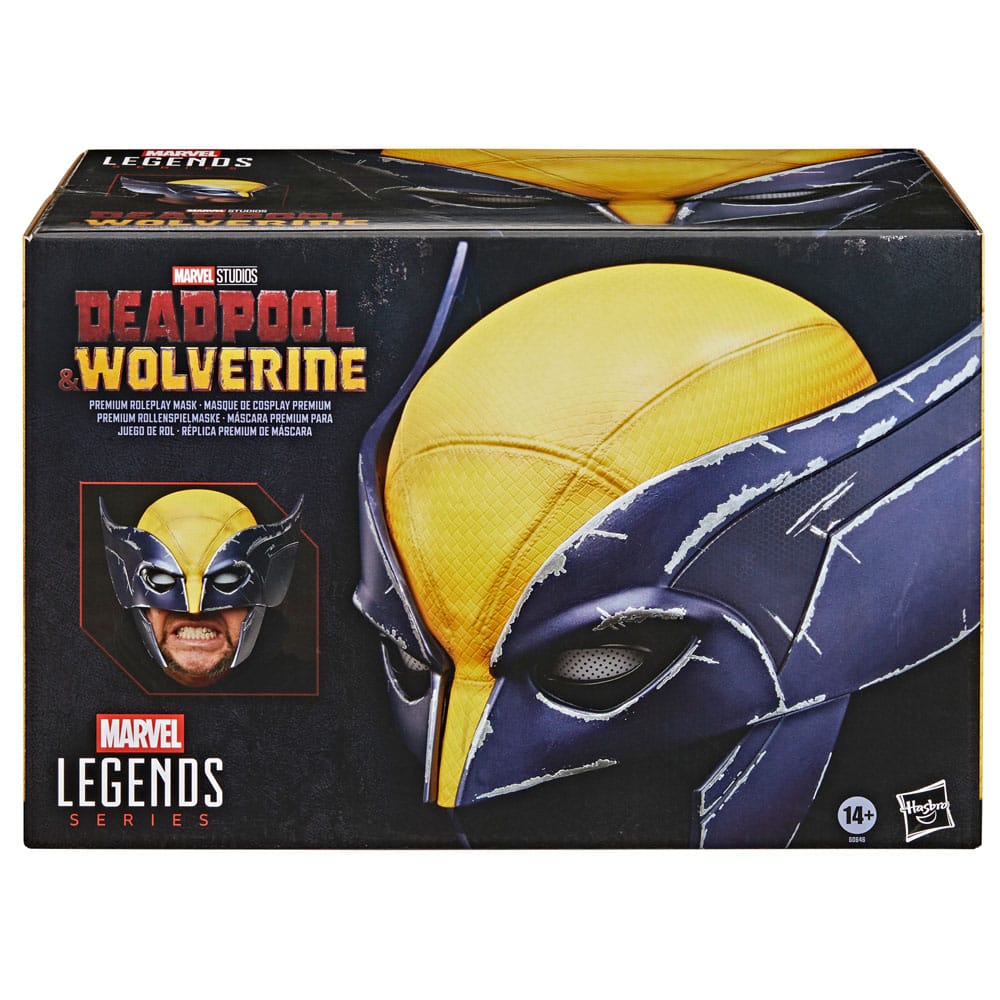 MÁSCARA ROLEPLAY PREMIUM WOLVERINE – DEADPOOL & WOLVERINE (HASBRO MARVEL LEGENDS)