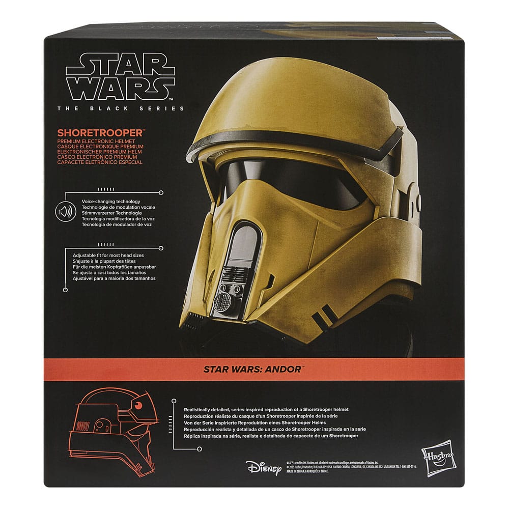 CASCO ELECTRÓNICO SHORETROOPER – STAR WARS ANDOR BLACK SERIES (HASBRO)