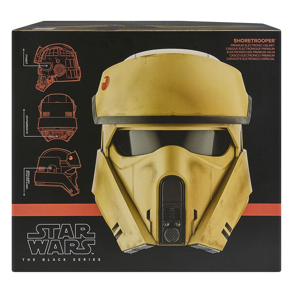 CASCO ELECTRÓNICO SHORETROOPER – STAR WARS ANDOR BLACK SERIES (HASBRO)