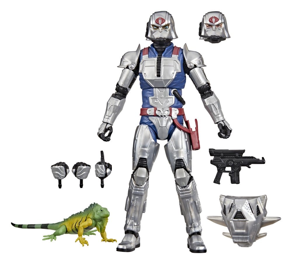 COBRA COMMANDER WITH COMBAT ARMOR G.I. JOE CLASSIFIED SERIES #168 FIGURA 15 CM HASBRO
