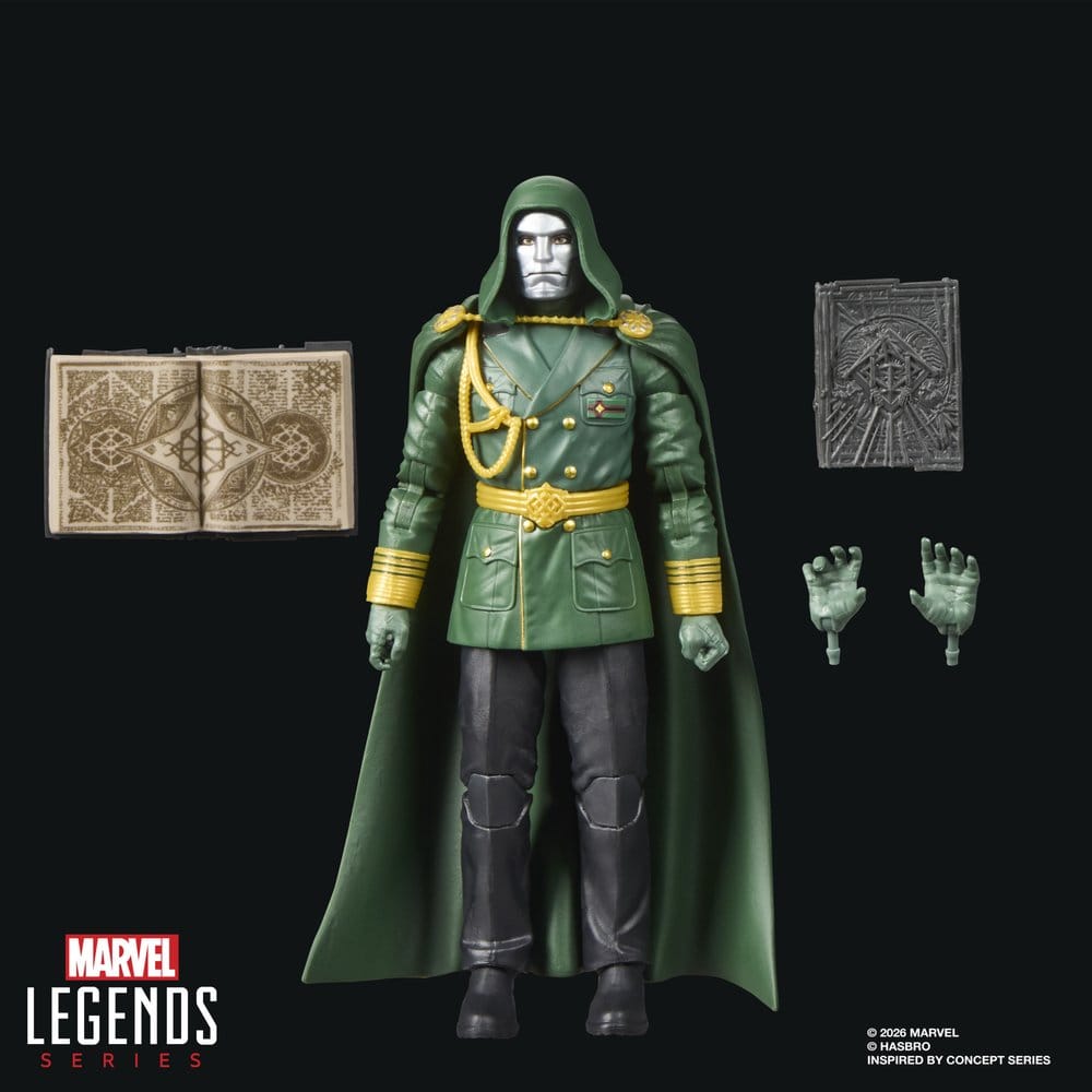LORD DOOM AVENGERS DOOMSDAY MARVEL LEGENDS FIGURA 15 CM HASBRO